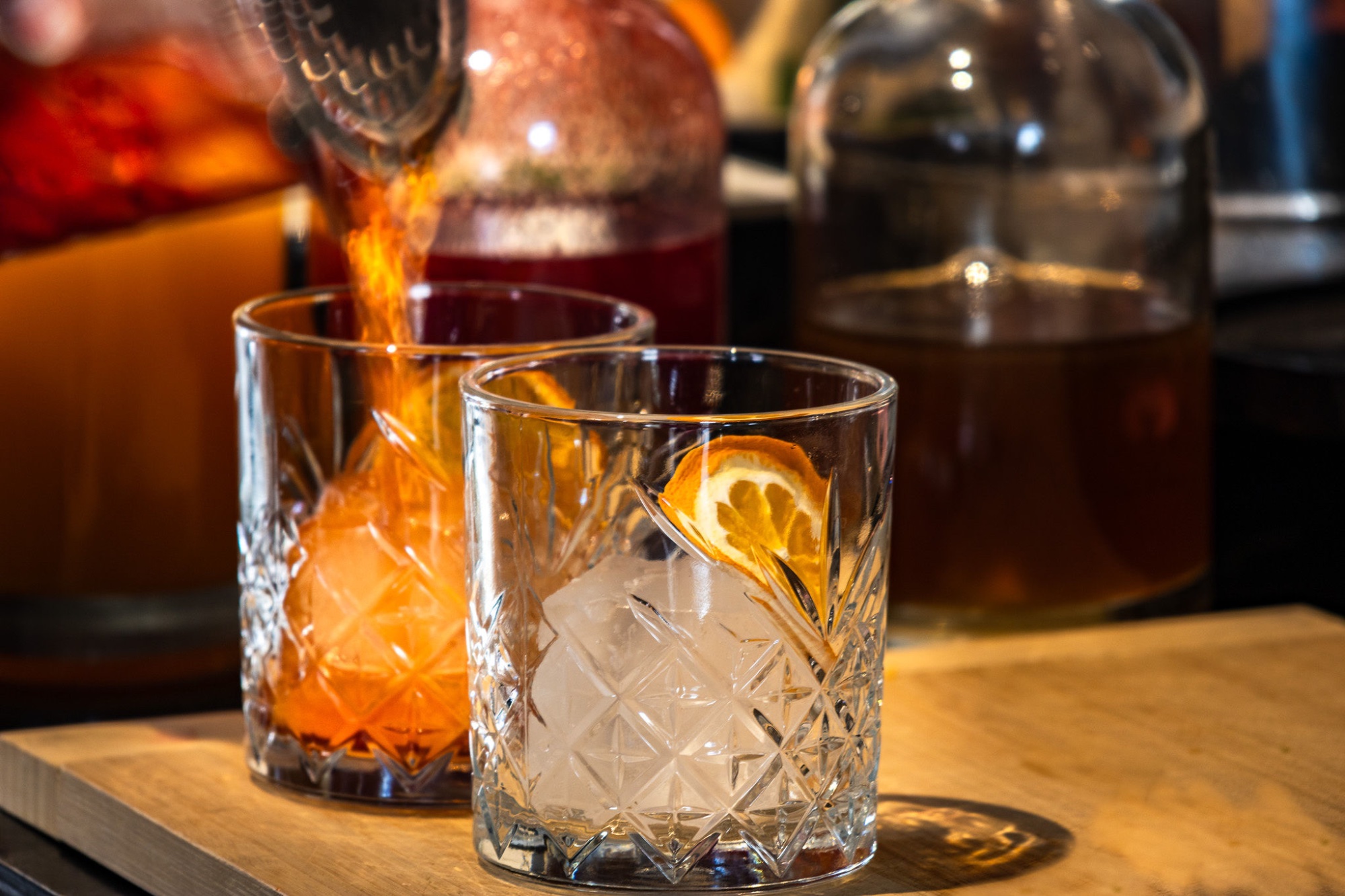Coastal Negroni gin cocktail made with Hector's Premium Dry Gin